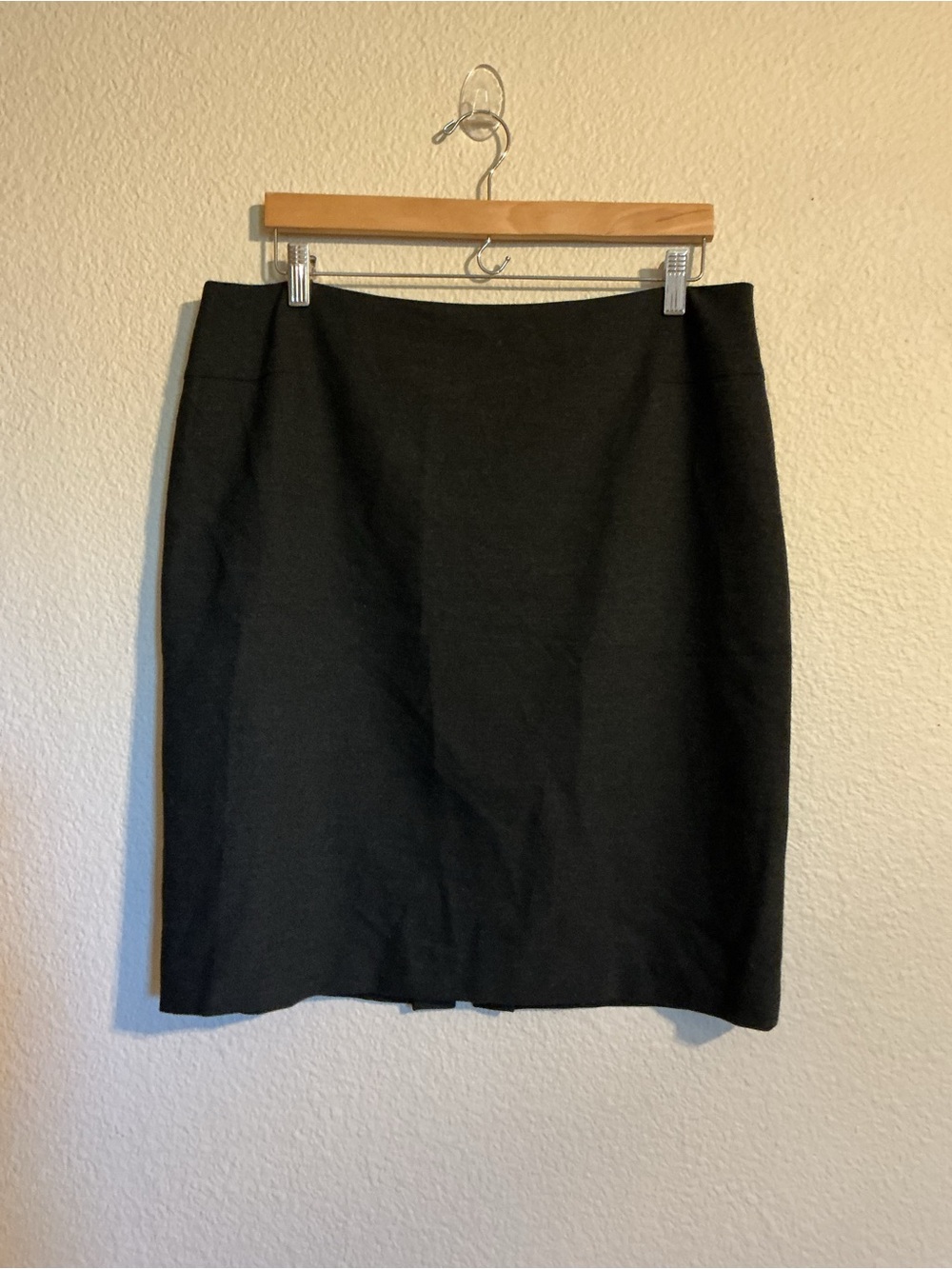 ANTONIO MELANI Black Tailored Pencil Skirt